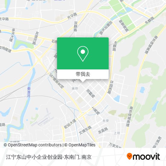 江宁东山中小企业创业园-东南门地图
