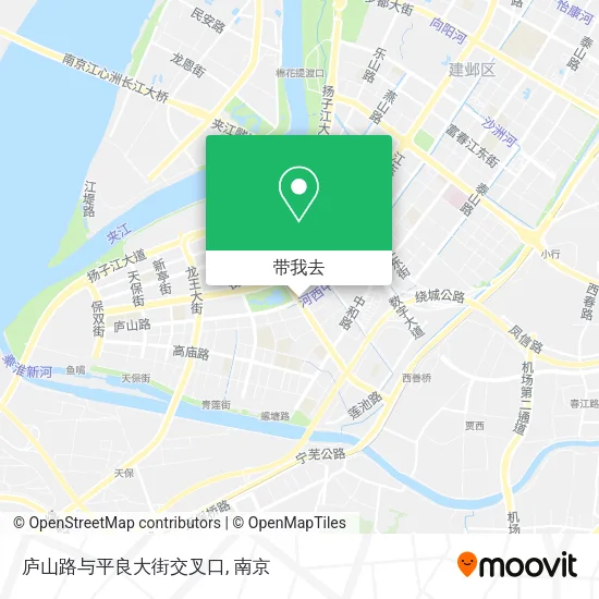 庐山路与平良大街交叉口地图