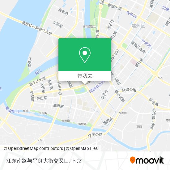 江东南路与平良大街交叉口地图