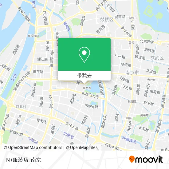 N+服装店地图
