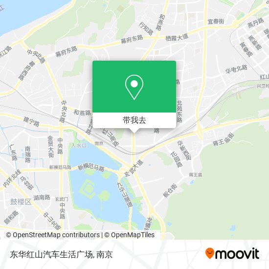 东华红山汽车生活广场地图