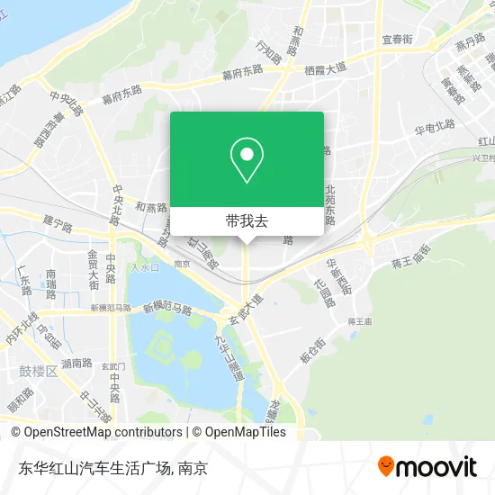 东华红山汽车生活广场地图
