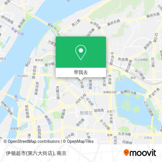 伊顿超市(第六大街店)地图