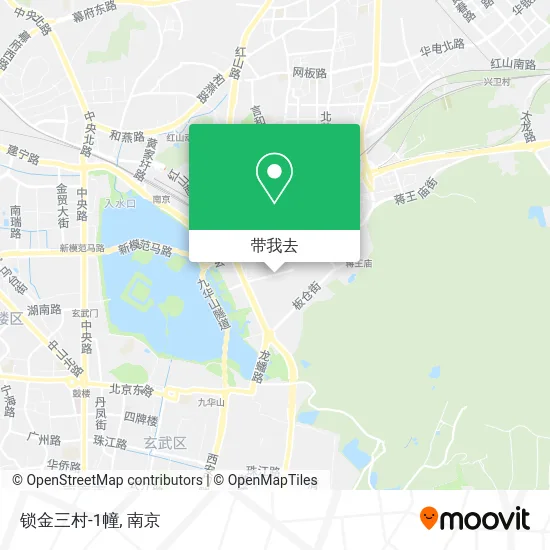 锁金三村-1幢地图