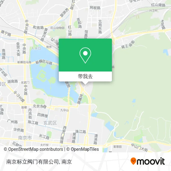 南京标立阀门有限公司地图