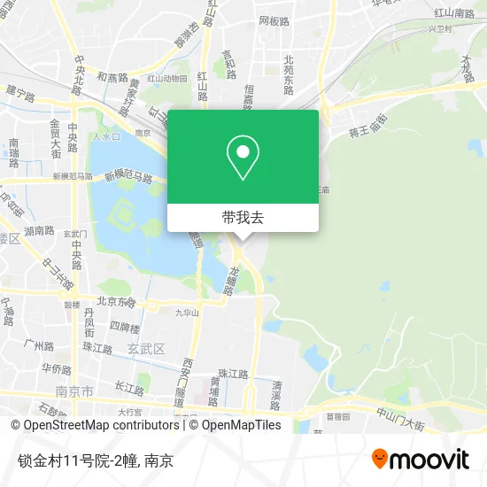 锁金村11号院-2幢地图