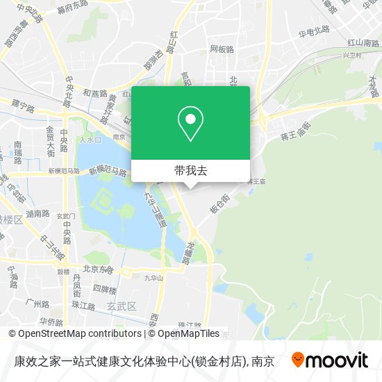 康效之家一站式健康文化体验中心(锁金村店)地图