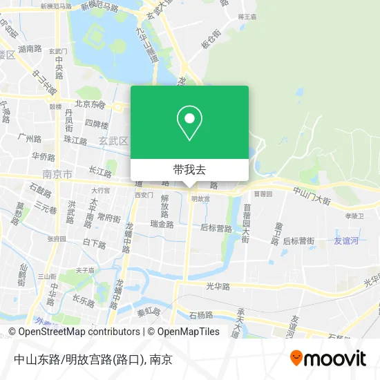 中山东路/明故宫路(路口)地图