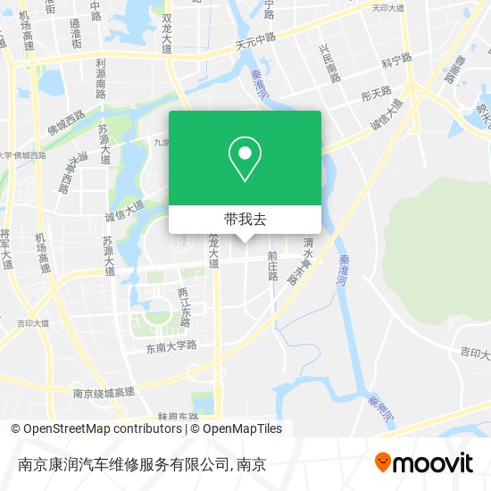 南京康润汽车维修服务有限公司地图