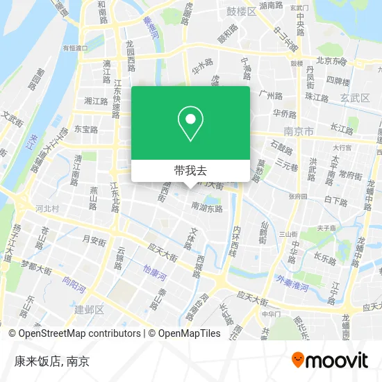 康来饭店地图