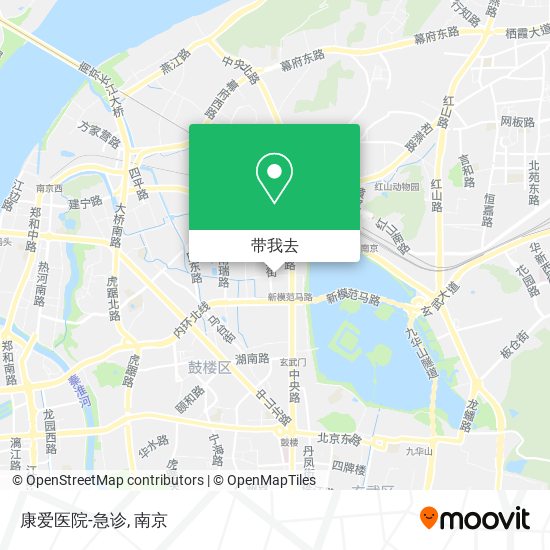 康爱医院-急诊地图