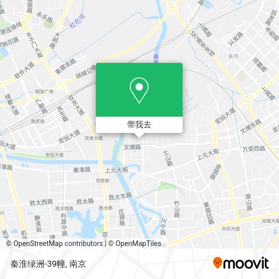 秦淮绿洲-39幢地图