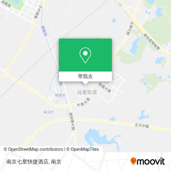 南京七星快捷酒店地图