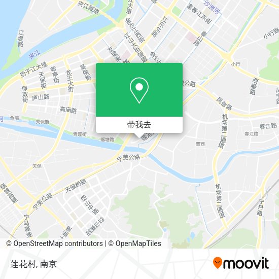 莲花村地图