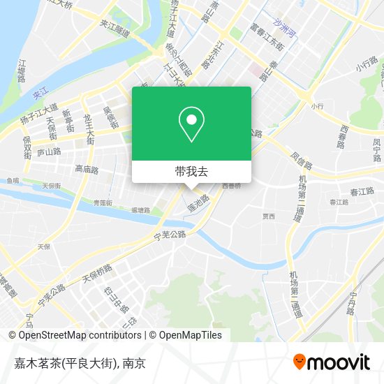 嘉木茗茶(平良大街)地图