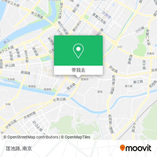 莲池路地图