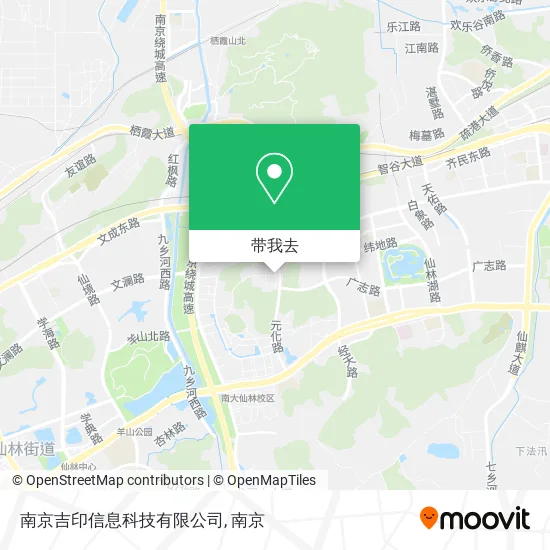 南京吉印信息科技有限公司地图