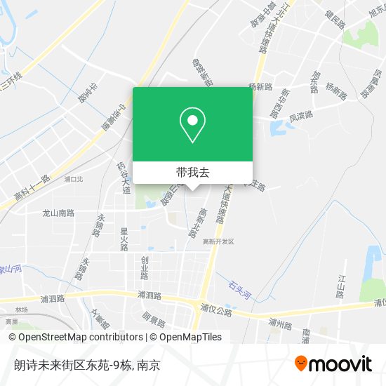 朗诗未来街区东苑-9栋地图