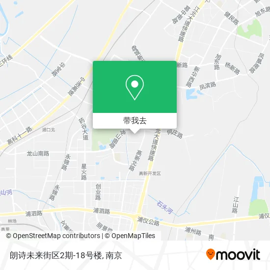 朗诗未来街区2期-18号楼地图