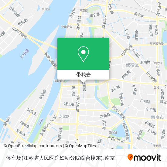停车场(江苏省人民医院妇幼分院综合楼东)地图