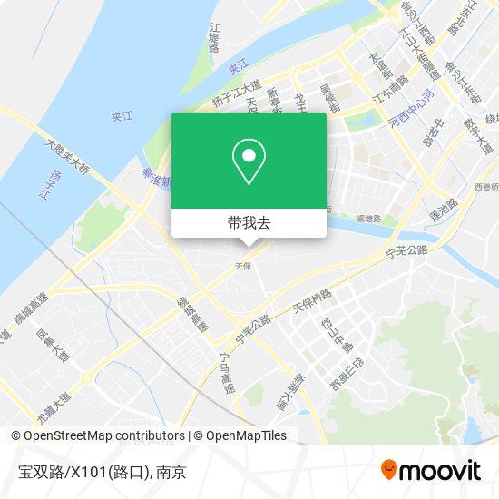 宝双路/X101(路口)地图