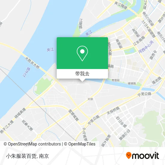 小朱服装百货地图