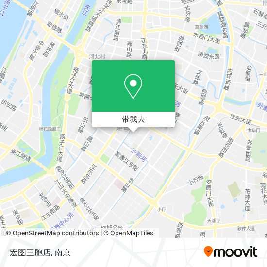 宏图三胞店地图