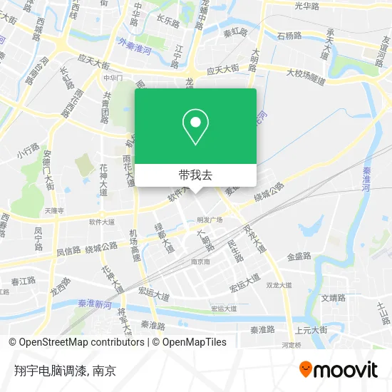 翔宇电脑调漆地图