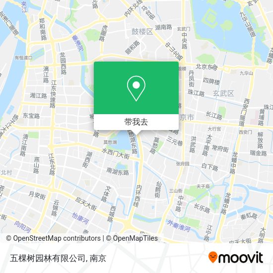 五棵树园林有限公司地图