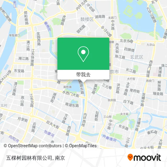 五棵树园林有限公司地图
