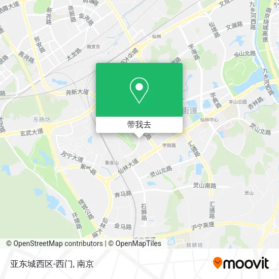 亚东城西区-西门地图