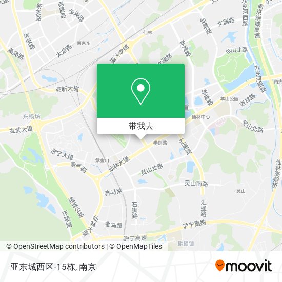 亚东城西区-15栋地图