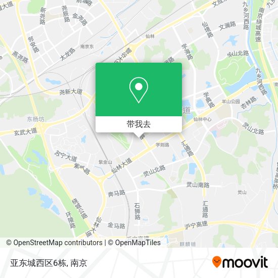亚东城西区6栋地图