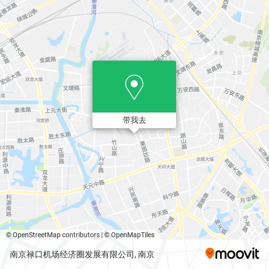 南京禄口机场经济圈发展有限公司地图