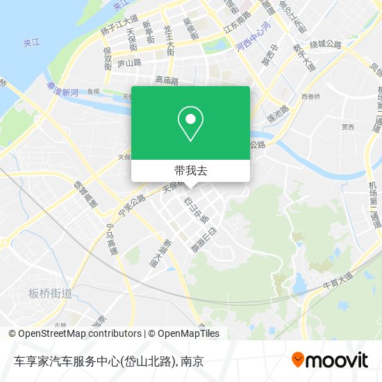 车享家汽车服务中心(岱山北路)地图