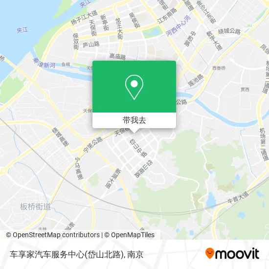 车享家汽车服务中心(岱山北路)地图