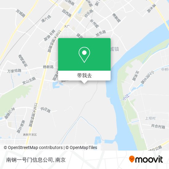 南钢一号门信息公司地图