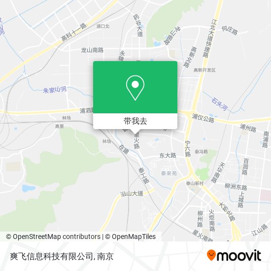 爽飞信息科技有限公司地图