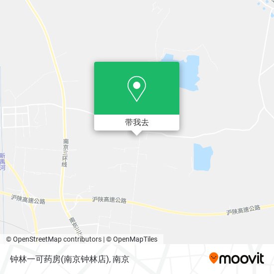 钟林一可药房(南京钟林店)地图