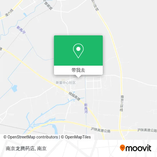 南京龙腾药店地图