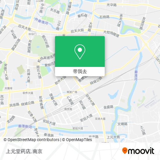 上元堂药店地图