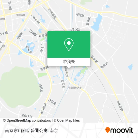 南京东山府邸普通公寓地图