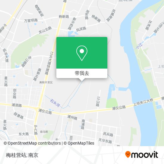梅桂营站地图