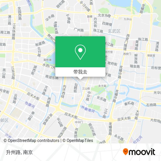 升州路地图