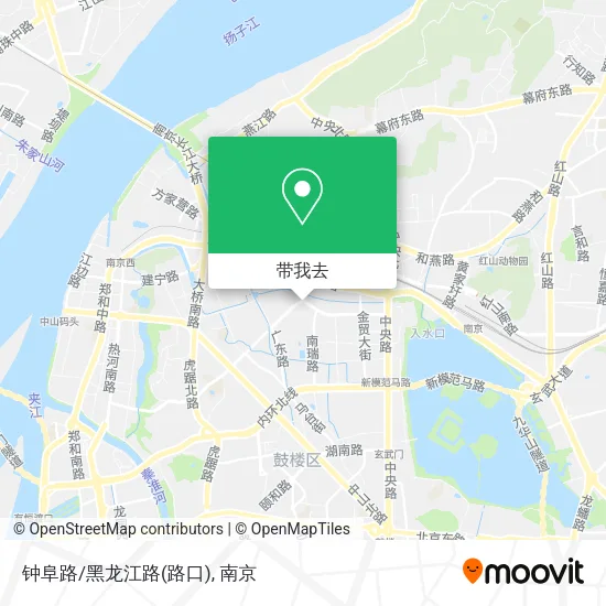 钟阜路/黑龙江路(路口)地图