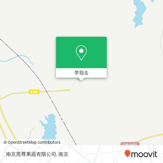 南京黑尊果蔬有限公司地图