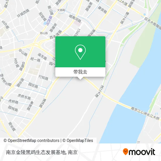 南京金陵黑鸡生态发展基地地图