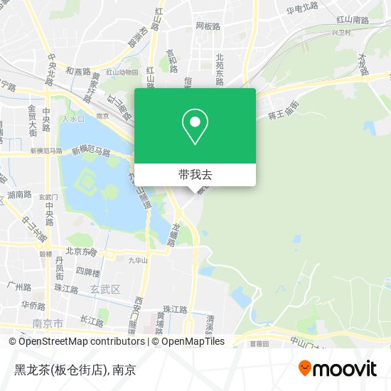 黑龙茶(板仓街店)地图