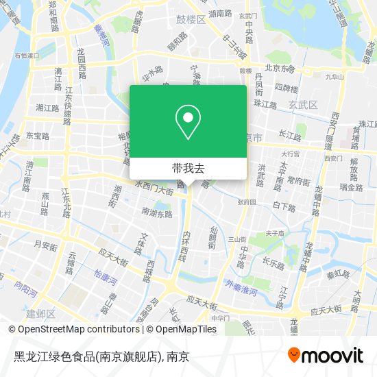 黑龙江绿色食品(南京旗舰店)地图