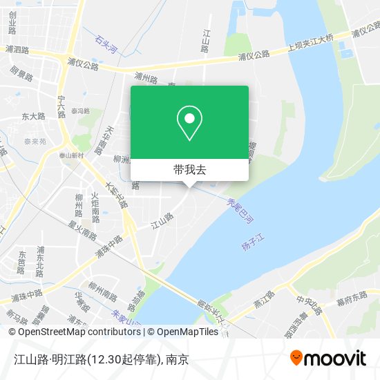 江山路·明江路(12.30起停靠)地图